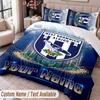 West Bromwich Albion FC Printed Bedding Set Custom Name Text 1 Duvet Cover 2 Pillowcases For Bedroom