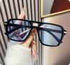Retro Polygon Square Sunglasses Women Men Black Vintage Fashion Double Beam Sun Glasses Female 2026 Popular Luxury Shades