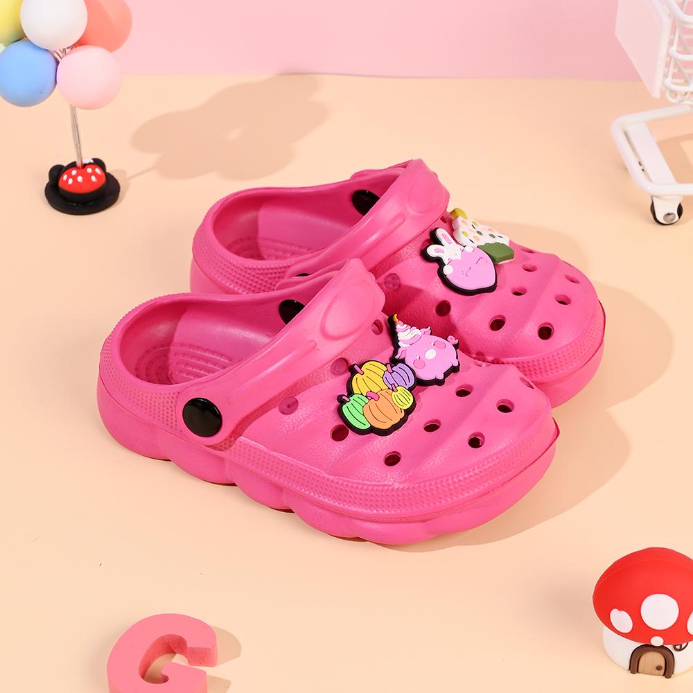 

New Flip Flops Children Toddler Slippers Kids Summer Beach Shoes Girls Cartoon Home Slippers Boy Infant Sandals Slides 22
