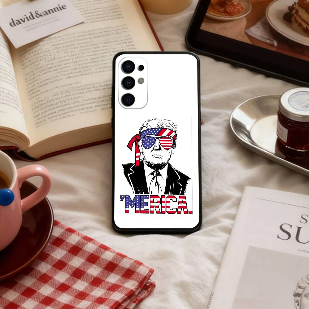 COOL T_trumps Handyhülle Für Samsung S 25,24,23,22,30,21,10,9,Ultra,Plus,Lite,FE,4,5 G Weiche Schwarze Hülle