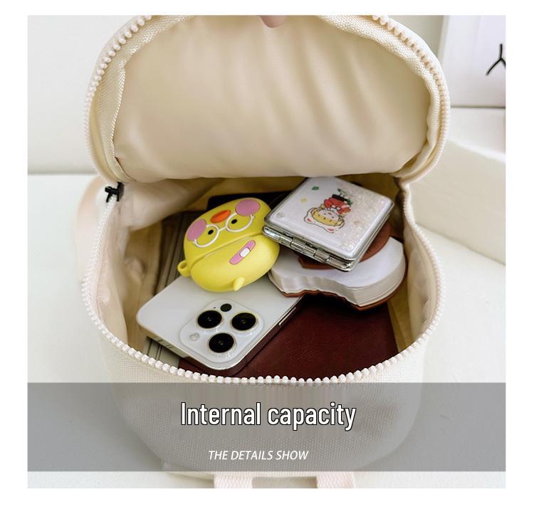 Korean Kids' Spine Protection Cartoon Backpack: Wear-Resistant, Cute, and Casual for Kindergarten.