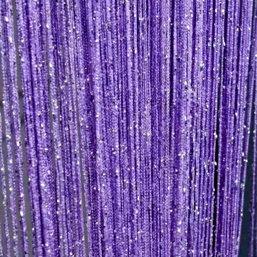 Ave Split Decorative Door String Curtain Wall Panel Fringe Window Panel Drapes Room Divider Blind Divider Tassel Screen Home 100cm*200cm