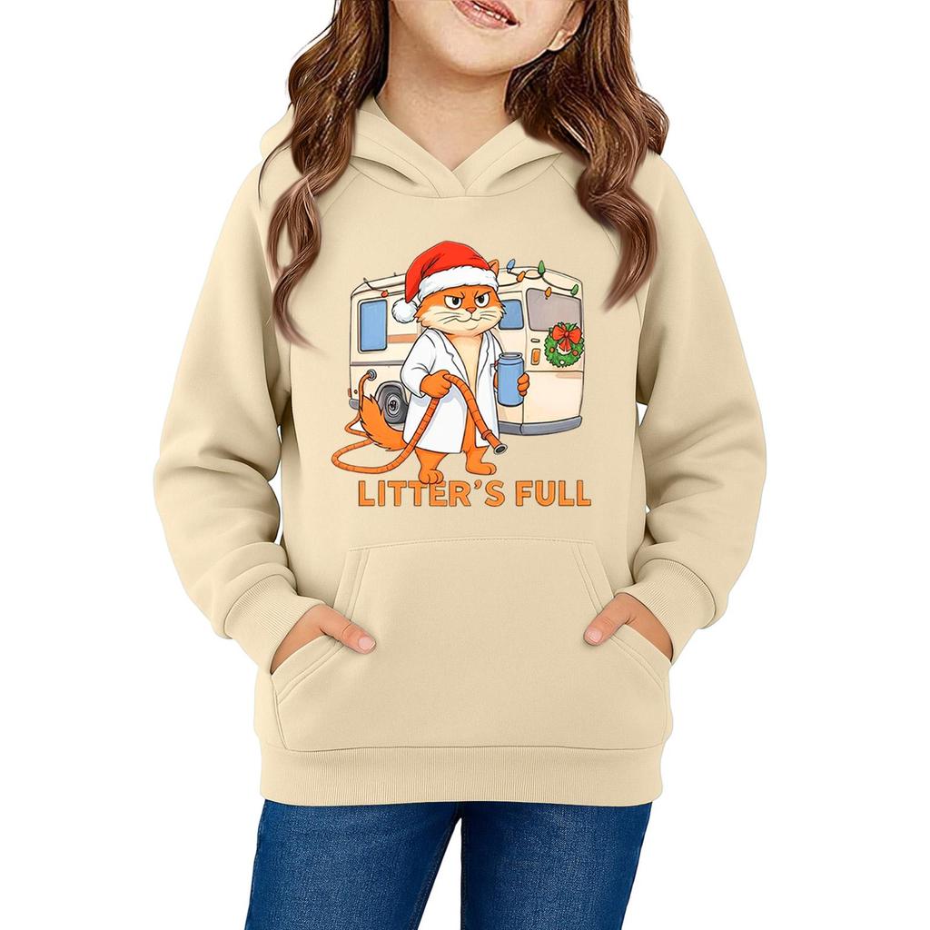 Sweatshirts für Teenager-Mädchen, Kapuzenpullover, langärmelig, mit Kordelzug, süßer, übergroßer Kapuzenpullover