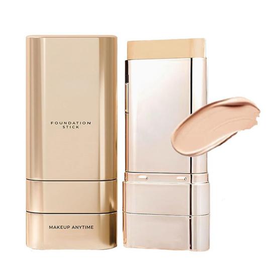 Dual-Ended Foundation Stick 2-in-1 Contouring Long-Lasting Foundation Foundation Waterproof Lightweight Full Coverage Stick for All Natural