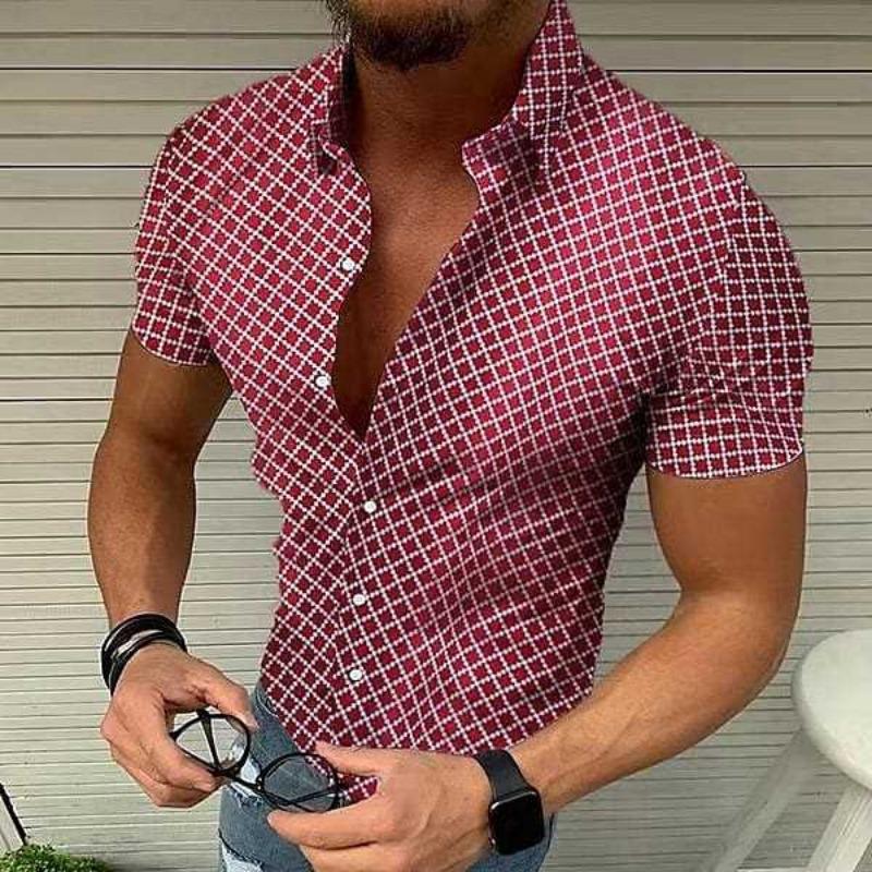 Cool Guy Shirt Polka Dot Print Top