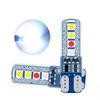 10Pcs Car License Plate Light Rgb T10 3030 8Smd Led Strobe Flash Light Led W5W/194 Clearance Lights Side Marker Parking Lamp