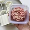 75g Rabbit Shaped Pastry Moulds Dessert Molds Dessert Stamps Hand Pressure Gadgets Plastic Material Baking Accessories