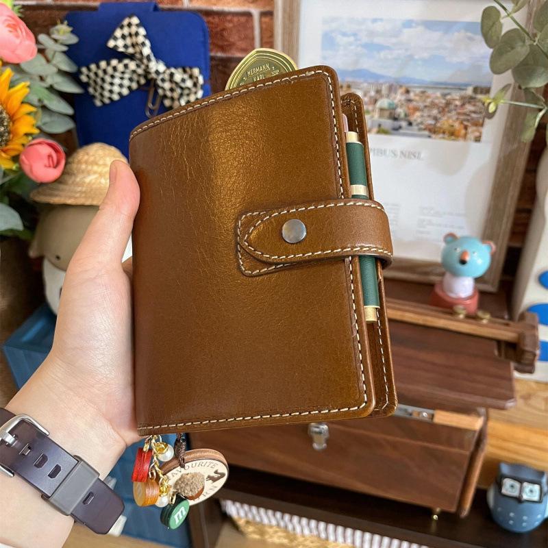 Refillable Leather Pocket Notebook & Diary - M5m5
