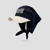 Breathable Triangle Headscarf Baseball Cap Cotton Sunshade Letter Baseball Cap  Sunshade