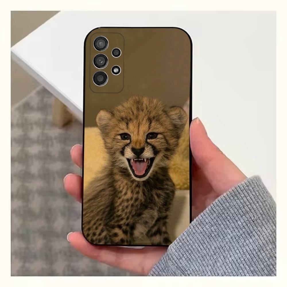 Cool Leopard  Case For Samsung S10,Plus,S9,S22,S25,Ultra,S24,S21,S20,S23,FE,Lite,Soft Silicone Black