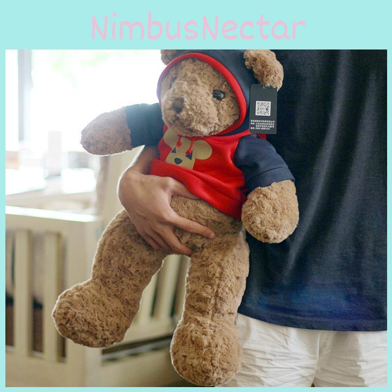 In Teddy Bear A Hoodie Plush Toy Cartoon Stuffed Doll Decoration Kids Gifts