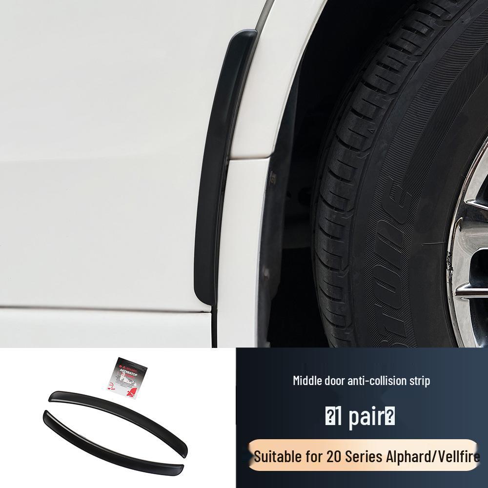 

Fits Alphard 30 Series & Vellfire 40 Series (08-25 models) Car Door Anti-Collision & Anti-Scratch Rubber Strips