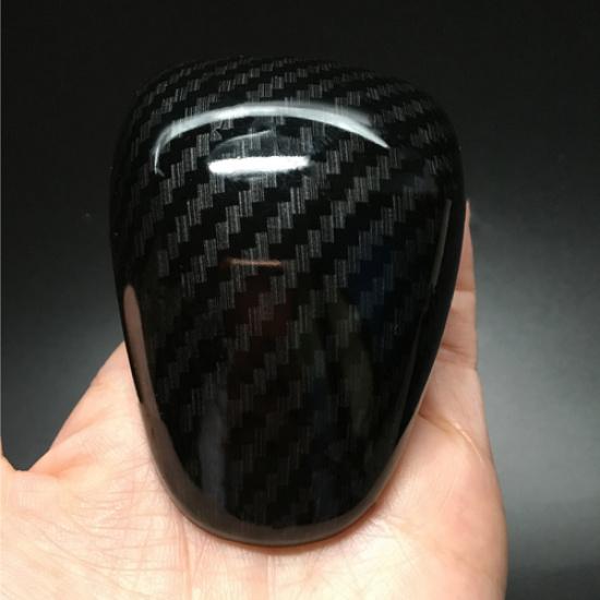 Carbon Fiber Gear Shift Knob Cover Trim Fit For Honda Accord 2013-2017