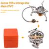 Camping Stove Portable Gas Stove  Outdoor Cooking Stove Camping Gas Stove Kit for Hiking Lightweight and Foldable