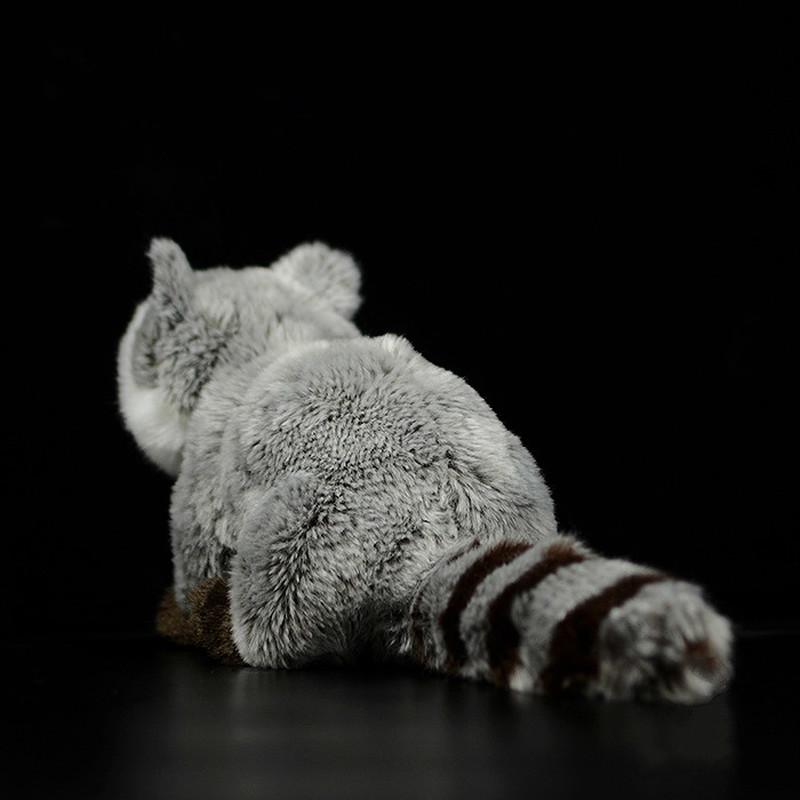 Simulation American Raccoon Plush Doll Cute Raccoon Doll Simulation Animal Plush Toy Gifts