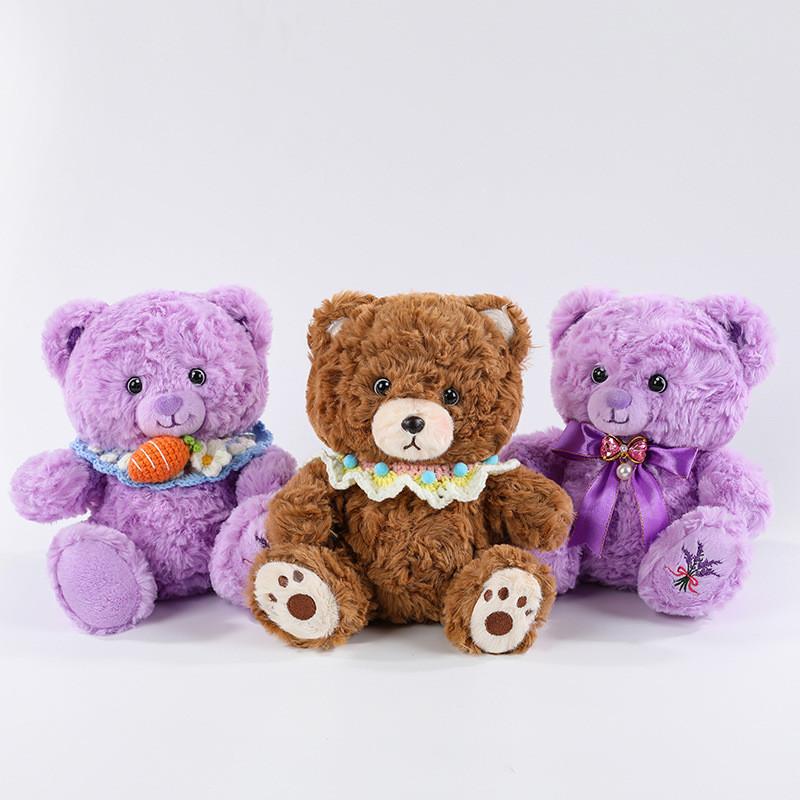 Peluche Orso Puff Abbracciabile Con Imbottitura in Cotone PP Per Bambini e Collezionisti