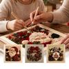 3D Kerst Punch Needle Schilderset – Doe-het-zelf Handgemaakte Creatieve Feestelijke Kunst.