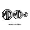 Car Front Badge Decoration Steering Wheel Sticker Rear Trunk Logo For MG Cyberster MG3 MG5 MG7 MG6 ZS ES5 ONE HS MG4 EV Cyber X VV222
