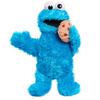 Just Play Sesame Street 13.5-inch Nom Nom Cookie Monster Plush with Sounds and Motion, Blue, Kids Toys for Ages 18 Month