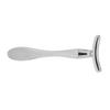 Eye Cream Scoop Stick T Shape Zinc Alloy Tightening Mini Spoon Spatula for Reducing Wrinkle Silver