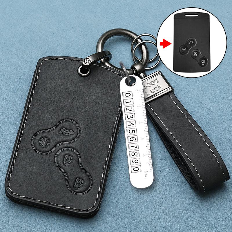

New Car Key Case Cover Shell For Renault Koleos Talisman Espace Kadjar Captur Zoe Megane Sandero Stepway Clio 5 Arkana Accessory