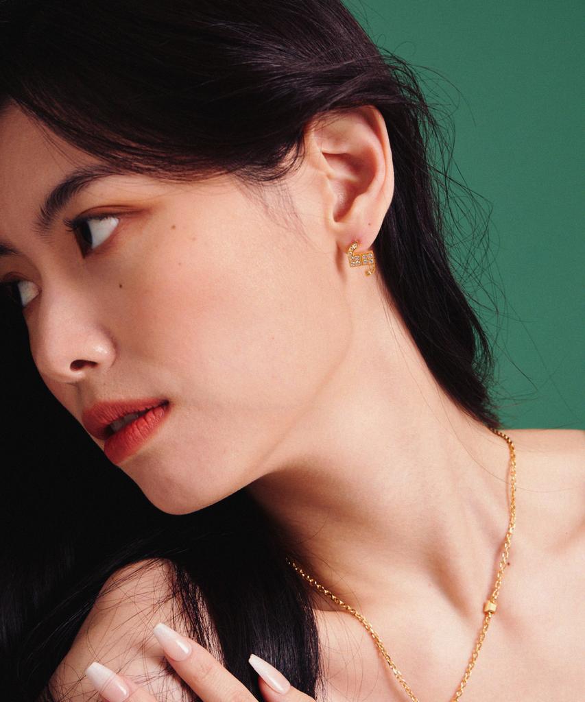 Valik [925 Silver] No.41 Signature Earrings [S]