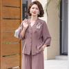 Women's Elegant Summer Short-Sleeve Two-Piece Set