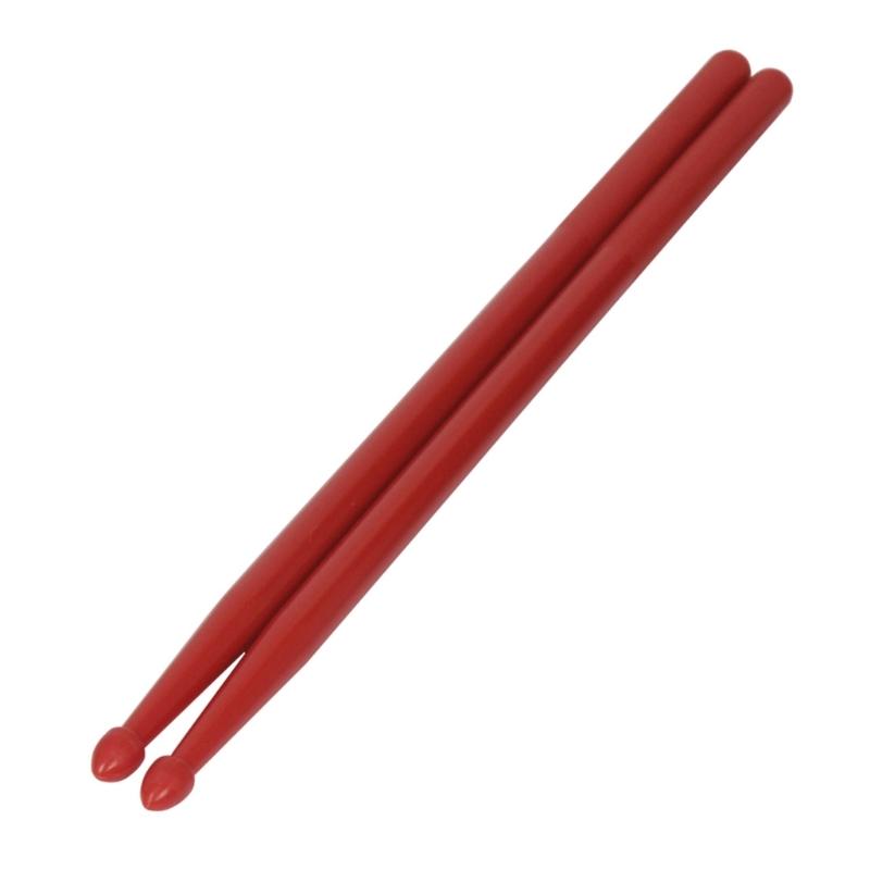 Multipurpose Beginner Drumsticks 5A Drumsticks Nylon Plastic Texture for Ensuring Long Time Use and Comfortable Handling