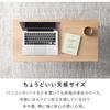 Iris Ohyama Spepa Table, Low Table, Stylish, Nordic Style, Slim, Small, Center Table, Natural/Black, Iris Ohyama HCT-800 HIROBIRO Series