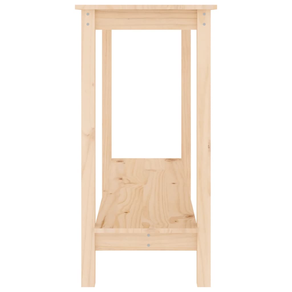 Console Table 110x40x80 Cm Solid Pine Wood
