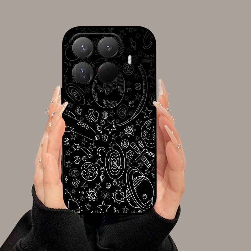 For Xiaomi 15T Pro / 15T Case Fashion Painted Soft Matte Silicone Back Cover For Xiaomi 15 T 15T Pro 5G Full Phone Shell Coque