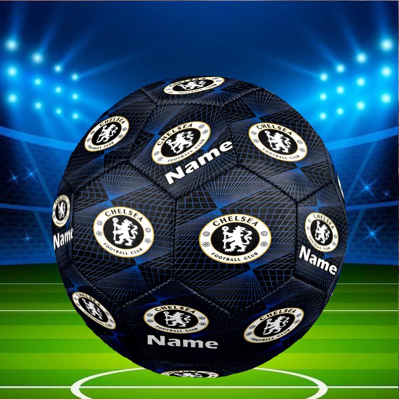 Custom Name Personalized Football Club F.C-A Print Size 5 Soccer Ball Training & Match Football, for Team, Kicking, Gift for Football Enthusiasts
