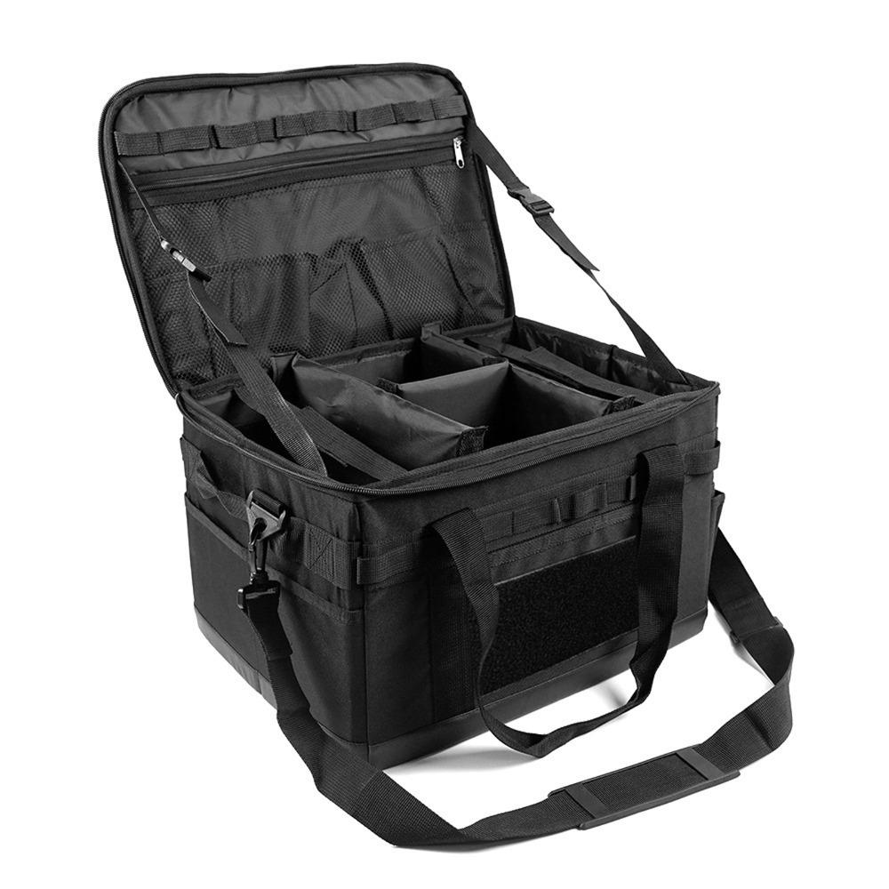 

Zipper Closure Camping Cookware Bag Hard Shell Camping Storage Organizer Picnic Storage Bag Travel