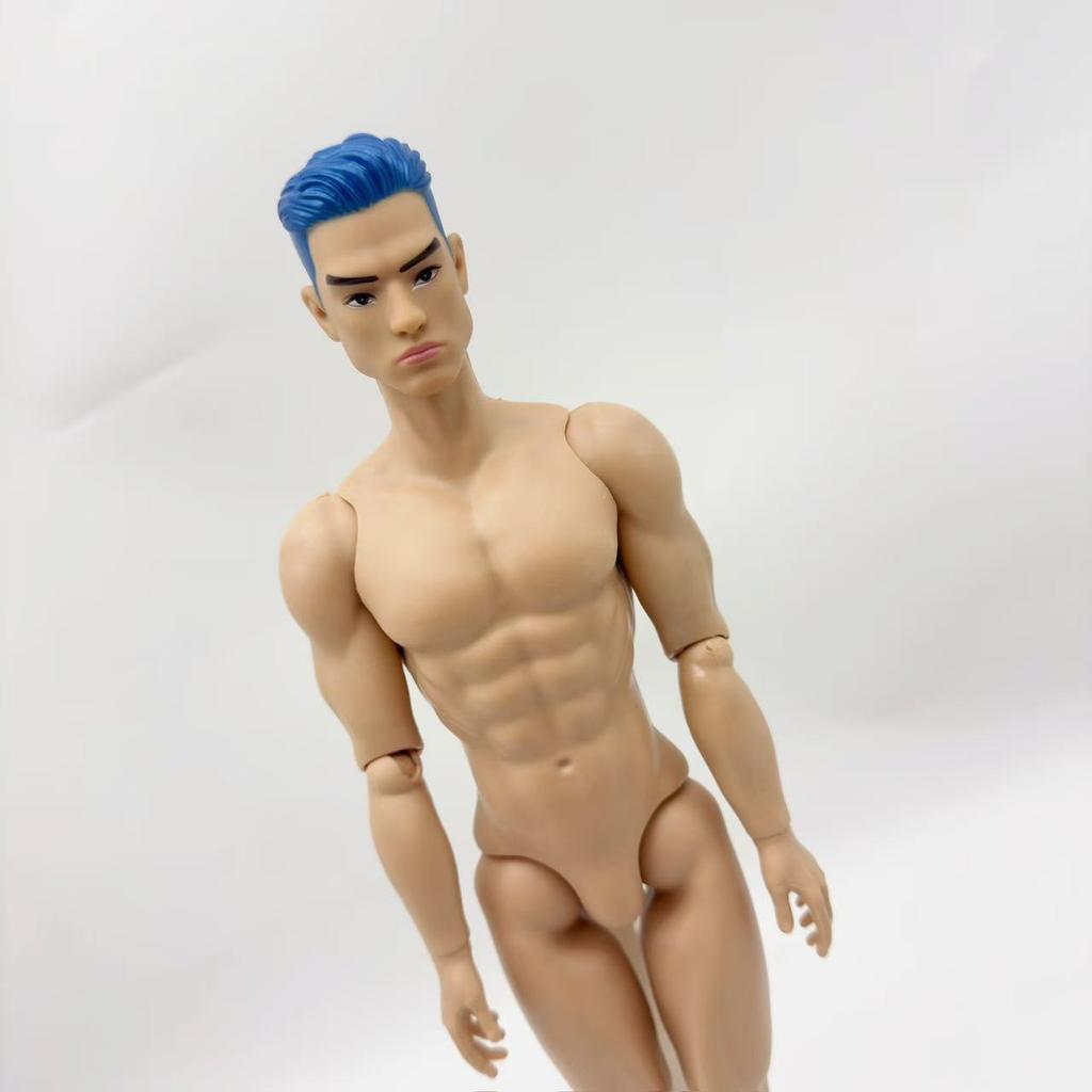 1/6 Nuova Testa di Bambola Maschile Acconciature Affascinanti Testa di Bambola Accessori Bambola Uomo Pelle Bianca/Normale/Abbronzata Giocattolo per Vestire Fai da Te