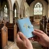 40 Slots Prayer Card Holder PU Leather Mini Saints Cards Wallet Unisex Card Collection Case  Travel