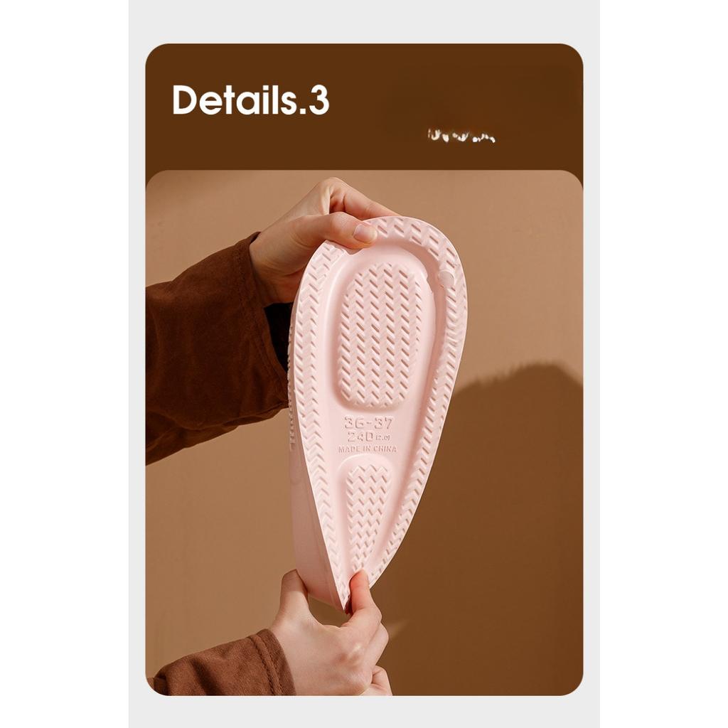 Plus Size Men's Slippers for Summer Home, Indoor Cool Mop, Bathroom, Anti Slip, Quiet, Trendy Couple EVA Slippers