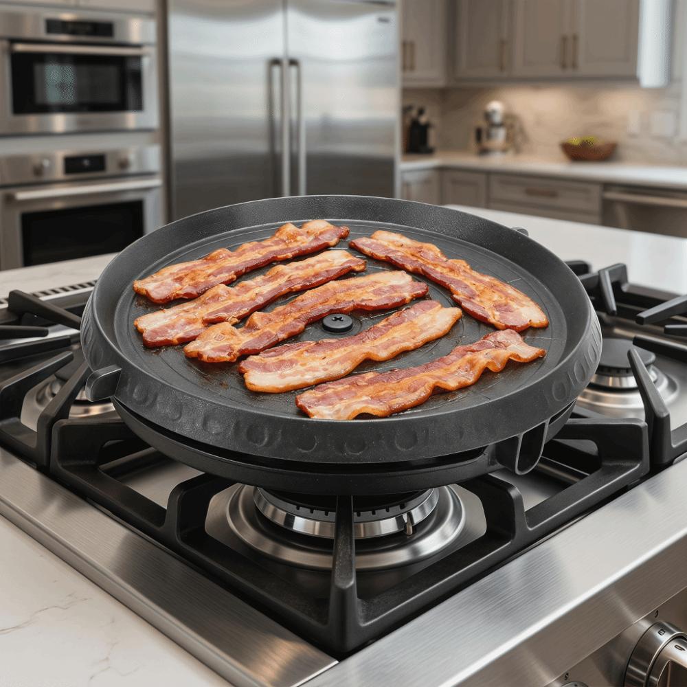 Non Stick Korean BBQ Grill Pan Maifan Coated BBQ Plate  Indoor Cooking Kitchen