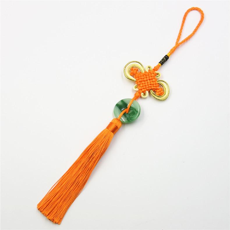 8 Plates Of Phnom Penh Rich And Noble Knots, Jade Slices, Mini Small Pendants, Pendants, Characteristic Handmade Weaving Gifts, Chinese Knots.