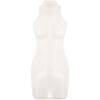 Womens Glossy Bodycon Lingerie Dress High Stretch Fabric Nightclub Attire