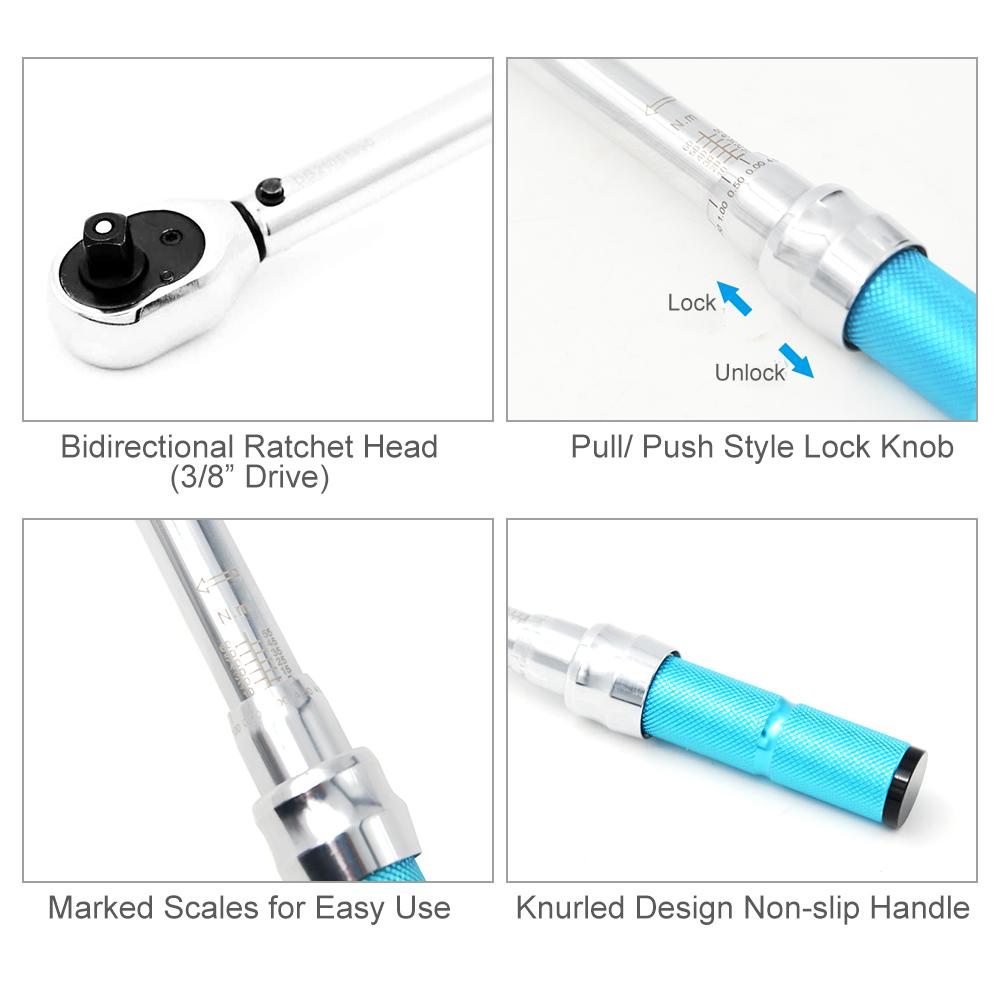 

Wrench, Digital Wrench, Screwdriver, 5 Piece Set, 5.60 N M Scale, for Disassembly, Auto Repair Tool Set.