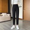 Petite Ice Silk Summer Harem Pants - Slimming Carrot Fit, XS, Small Size