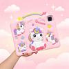 Silicone IPad Pro 11 Case With 360 Rotating Stand Cartoon Design Air 4 5 6 7 10 A16 Full Cover Protective Shell