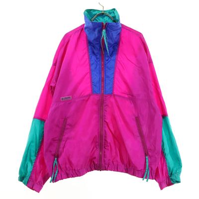 80er Vintage Langarmjacke Pink Herren Gebraucht