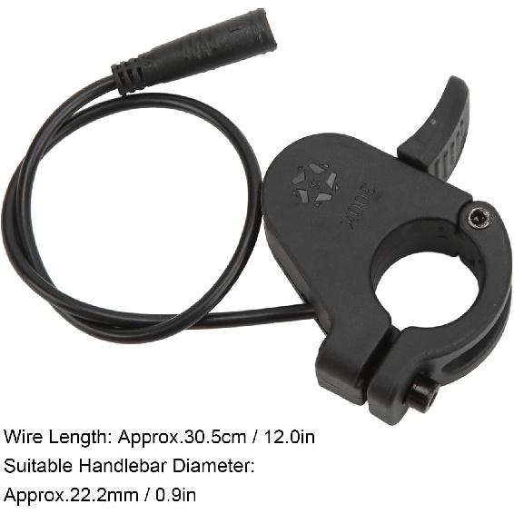 

VBESTLIFE Thumb Throttle, 300X Electric Thumb Throttle with Connector Left Right Throttle Pants Men