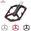 New Sanpeilin Aluminum Alloy Ultralight 3-Bearing Chromoly Spindle Non-slip for Mountain Bike Pedals for Road Bike BMX