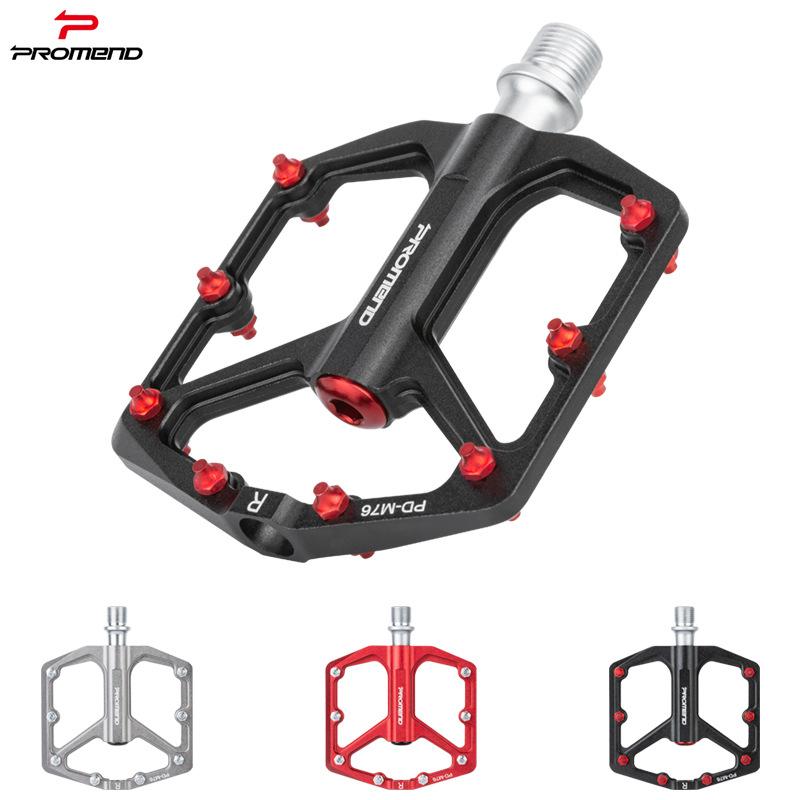 New Sanpeilin Aluminum Alloy Ultralight 3-Bearing Chromoly Spindle Non-slip for Mountain Bike Pedals for Road Bike BMX