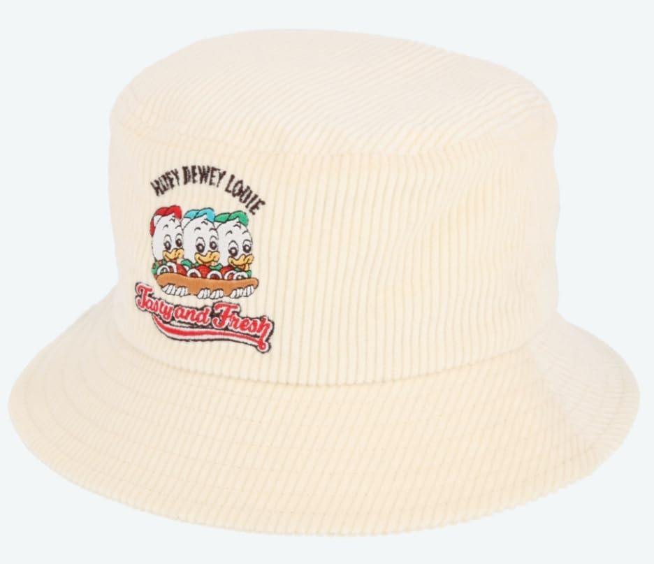 

Huey, Doo, Looey Bucket Hat, White, 58cm, Tokyo Disney Resort Exclusive, Souvenir, Gift