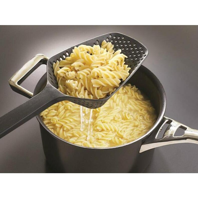 VISHUA Non-stick Filter Large Colander Nylon Plastic Environmentally Friendly Large Leak Spatula Pan Scoop Scoop Water Separator