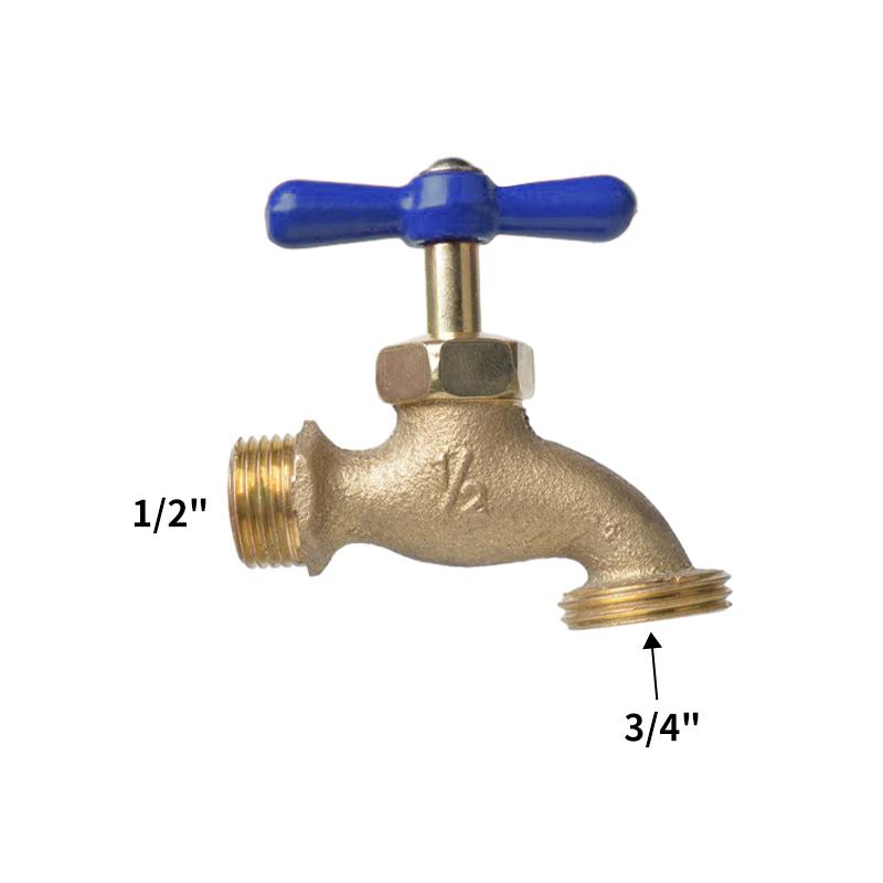 Garden Faucet Connector IBC Tank Tap Adapter Connector Water Coupling Adapter Zinc Alloy Valve Fitting Faucet Replacement