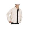 UNIQLO Solid Color Loose Fit Single Breasted Jacket Unisex jackets Cream 464025-01